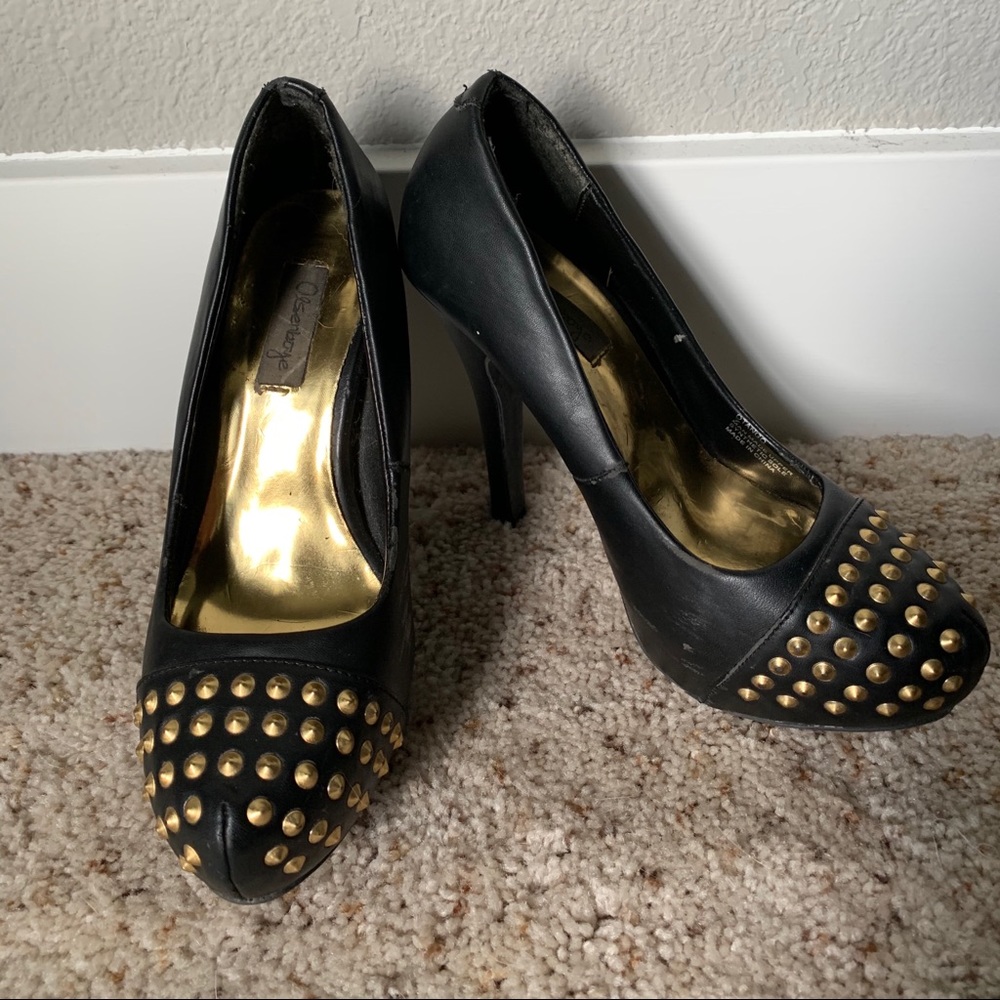Studded Heels